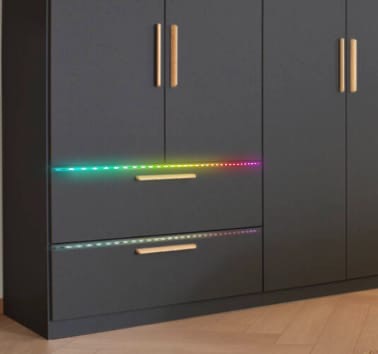 LED strip detail
